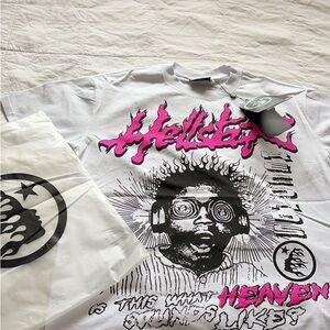 Hellstar White Graphic Tee